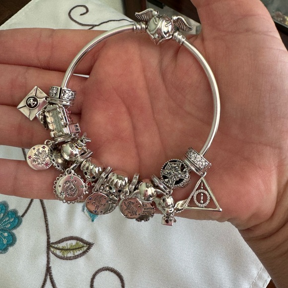 Pandora Harry Potter themed Bangle Bracelet - Picture 11 of 12